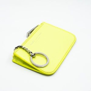 yellow marc jacobs wallet